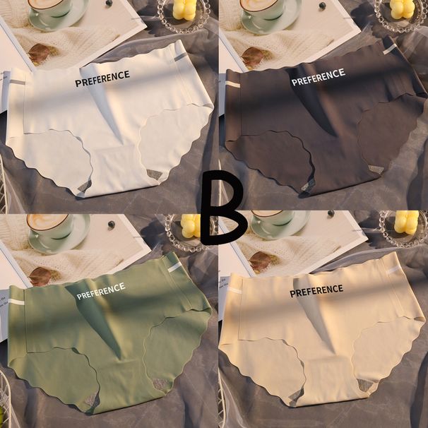 4 pezzi di seta del ghiaccio, biancheria intima da donna, cotone, nessuna traccia, cavallo sottile, supporto transfrontaliero, una generazione di capelli_voghion.com