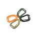 Outdoor Carabiner Quicdraw Tactical Multi-Function D-Shaped Bucle Lightweight Medium Climbing Plastic Steel Spring_voghion.com