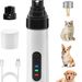 Pet Grinder 2-Speed USB Electric Trimmer Cat Dog Polisher Automatic Nail Clipper_voghion.com