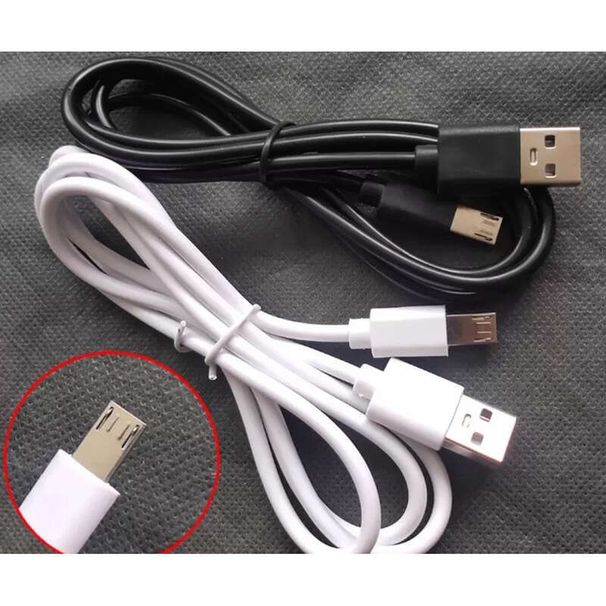 Câble de chargement de téléphone portable Android à tête longue de qualité imbattable, prise d'interface 12 mm, port V8, lot à tête longue_voghion.com