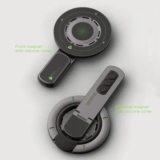 Double Magnetic Holder & Ring 360° Rotatable Stand, Universal Strong Grip Phone Mount For IPhone 12/13/14/15/16 Series_voghion.com
