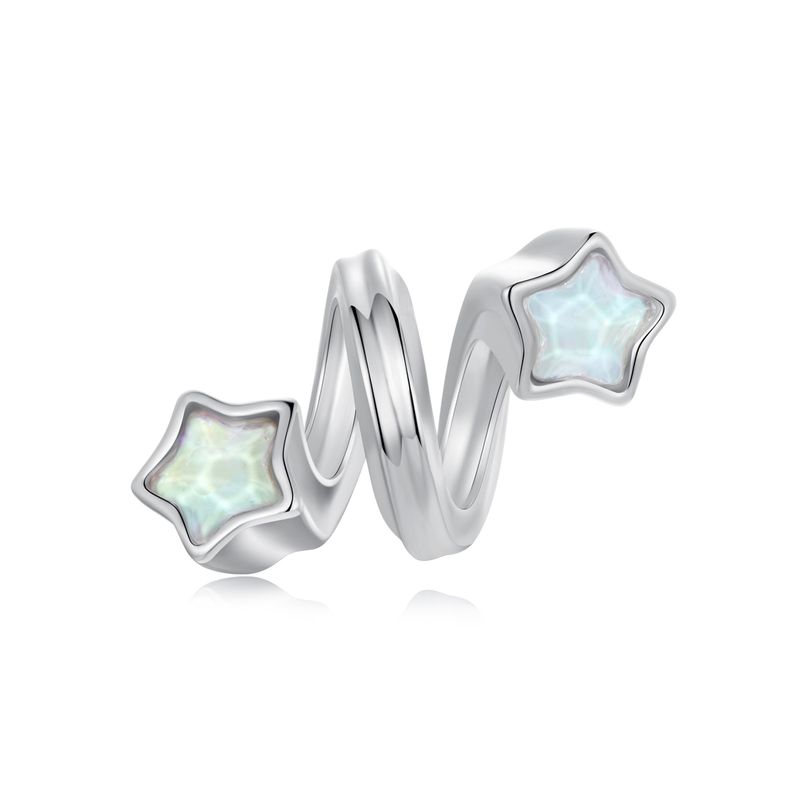 Dreamy Meteor Charm  Sterling Silver Charm,SCC2945_voghion.com