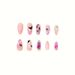 Halloween Gorgeous Sweet Cool Pumpkin Monster Bat Ghost Flash Wear High End Short Oval Nail Art_voghion.com