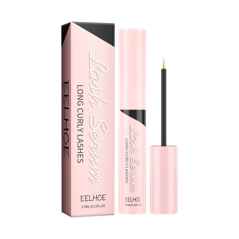 Il mascara EELHOE Long Curly Lashes si arriccia naturalmente, nero, bello, senza soluzione di continuità, spesso e sottile_voghion.com