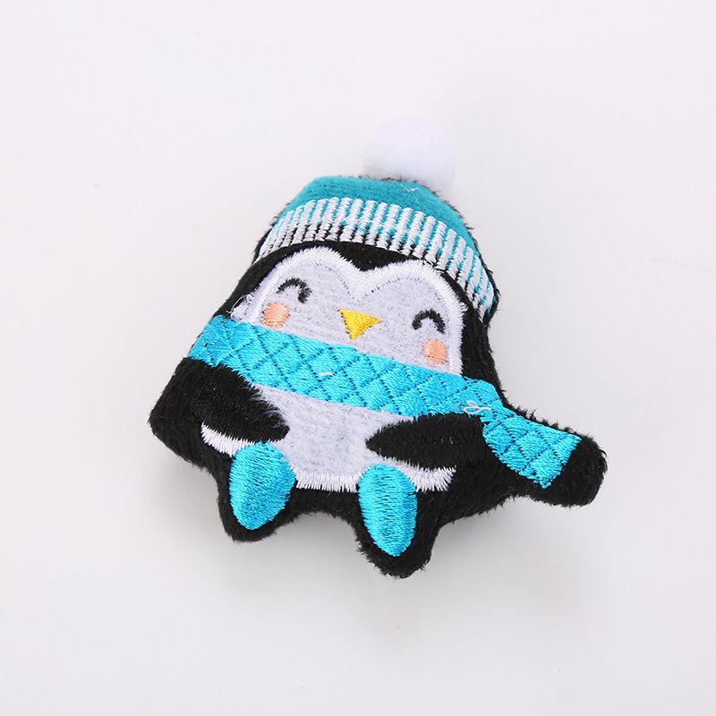 Christmas Snowman Penguin Contains Catnip Plush Doll Pet Supplies Cat Toys_voghion.com