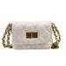 ins cross border internet celebrity Xiao Xiangfeng girls gold coin mini waist bag chest bag crossbody lipstick accessories bag women's bag_voghion.com