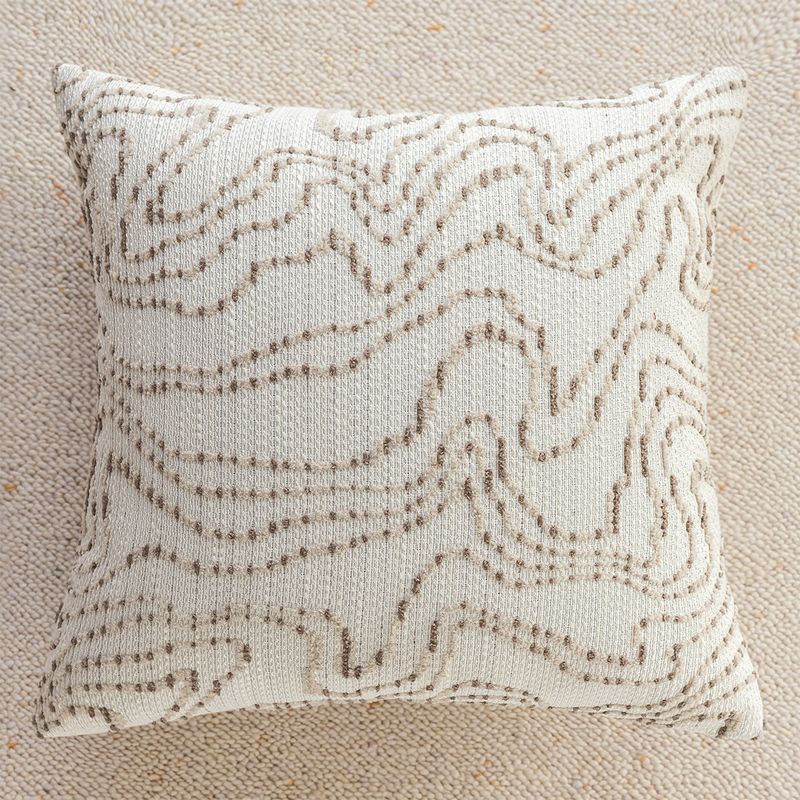 Sofa Pillowcase Living Room Light Luxury Pillow Cream Style Plush Cushion Bed Backrest_voghion.com