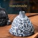 Handcrafted Aztec Lion Body & Human Face Ceramic Whistle - Terrifying Real Sound, Intricate Design For Party Supplies & Pranks,_voghion.com