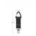 ISE MOUNT Outdoor Travel Straw Hat Multi-Functional Glove Towel Clip Triangle Webbing Buckle Carabiner_voghion.com