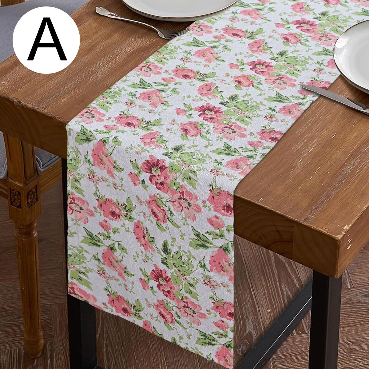 Moderne Simple New Table Flag Husholdningsnet Rød Dekorativ Dug Dug Bordflag_voghion.com