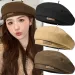 Neuheiten Herbst Winter Vintage Wolle Baskenmütze Hut Für Frauen Französisch Künstler Maler Kappe Mode Mädchen Einfarbig Woll Achteckigen_voghion.com