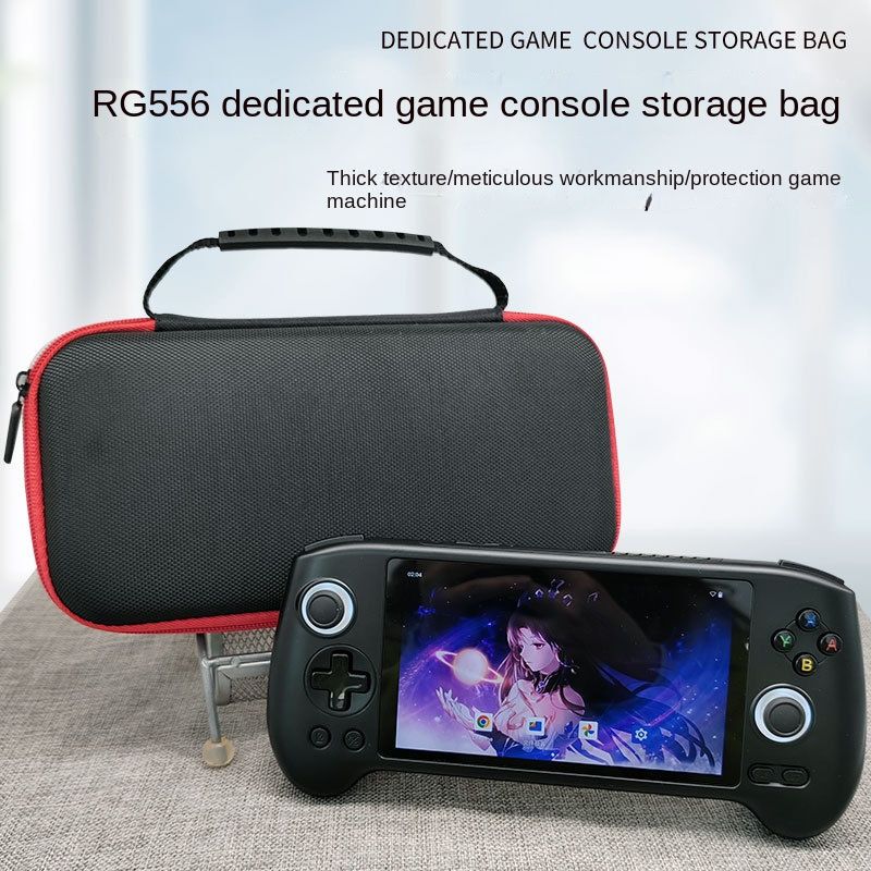 Bolsa de almacenamiento portátil para accesorios de consola de juegos portátil Rg556_voghion.com