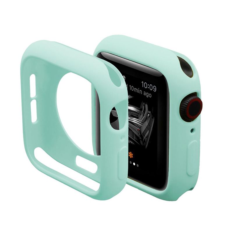 Flexible Soft TPU Protective Bumper Cover for Apple Watch 7 6 5 4 3 2 1 SE Applewatch Series 38mm 42mm 40mm 44mm 41mm 45mm Case_voghion.com