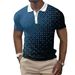 2025d Nova Camisa Polo Masculina de Manga Curta com Estampa Digital 3D Casual e Moderna com Gola Redonda_voghion.com