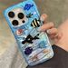 Cartoon Aquarium Ozean Fisch Tier Telefon Fall Für IPhone 16 15 13 14 12 Pro Max 11 INS Sommer Wasser Schöne Weiche Stoßstange_voghion.com