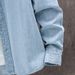 Camicia casual da uomo in denim a maniche lunghe Ironclad Gent, stile coreano, vestibilità slim, primavera/autunno_voghion.com