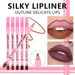Lip Liner 12 Color Matte Lipstick Lip Liner Set Nude Color Long Lasting Non Fading First Generation_voghion.com