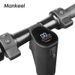 Mankeel 8.5-Zoll Héich Elastesch Solid Rubb Reifen Pole Folding Limit Struktur elektresch Scoot Gman Standard_voghion.com