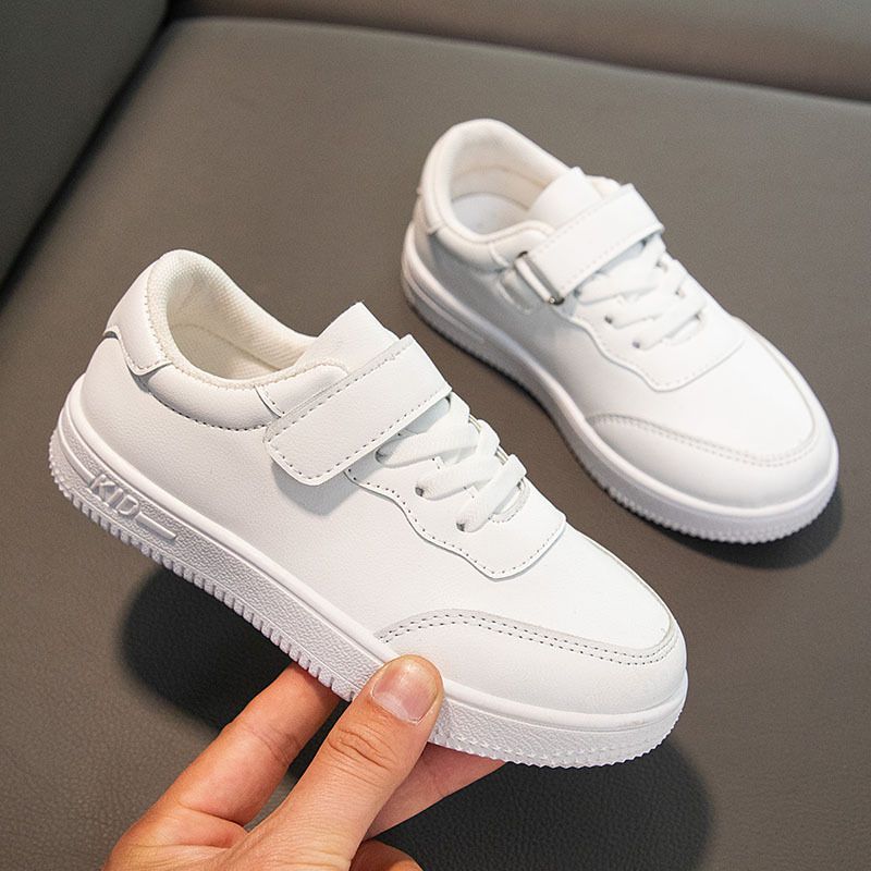 Turnschuhe für Kindergartenkinder, Canvas-Schuhe für Campus-Performances am 1. Juni, weiße Indoor-Tanzschuhe für Jungen und Mädchen_voghion.com