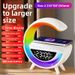 Big G3401mini Cross-Border New Small G Wireless Charging Alarm Clock Atmosphere Light Multi-Functional Bluetooth Speaker_voghion.com