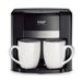 European Standard Small Semi-automatic Household Drip American Style Coffee Machine, Double Cup Automatic Mocha Pot_voghion.com