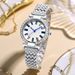 Quarz Voller Diamant Sieben Farben Mode frauen Wasserdichte Uhr Kuaishou Proxy_voghion.com