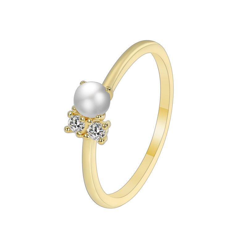 Zirkon Perle Ring Weibliche Licht Luxus Kalten Stil Index Finger Joint Ring Mode Retro Ring_voghion.com
