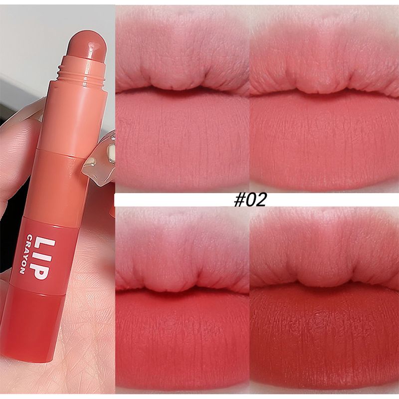 pen Matte lipstick 4 colors in 1 nude pink matte lipstick waterproof durable lipstick pen lipstick set         pk_voghion.com