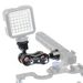 Univerzalni nosilec Magic Arm z dvojno glavo, 1/4 vijakom, 360-stopinjsko nastavljiv za monitor, LED mikrofon, bliskavica, držalo za DSLR fotoaparat_voghion.com