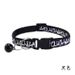 Mesh Cat Dog Crack Pattern Colorful Small Pet Bell Collar_voghion.com