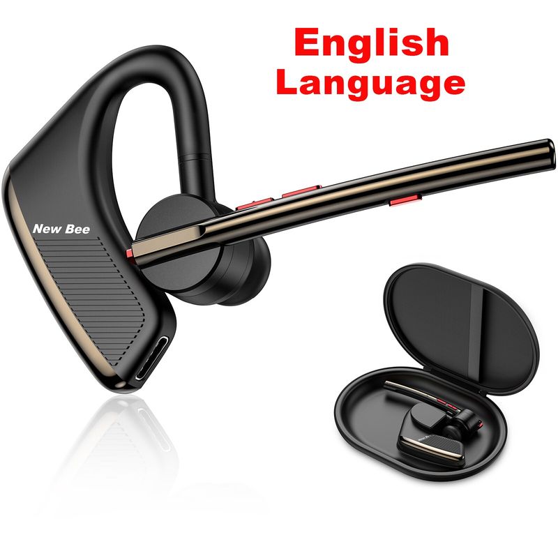 Nw B M50 Bluetooth-Kopfhörer, 24-Stunden-Gesprächszeit, 5.2-Zoll-Wireless-Kopfhörer mit Dual-Mikrofon, CVC8.0, Freisprecheinrichtung_voghion.com