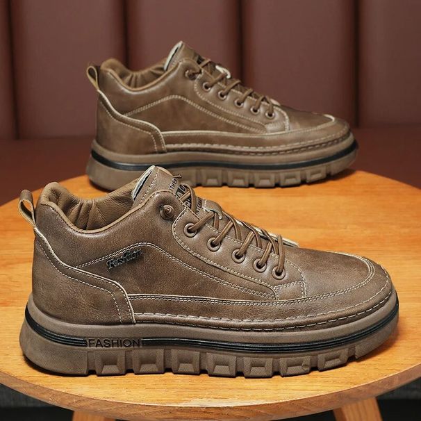 Men's Casual Loafers Designer Platform Shoes 2024 New High Top Sneakers for Men Autumn Fashion Outdoor Non-slip Footwear_voghion.com