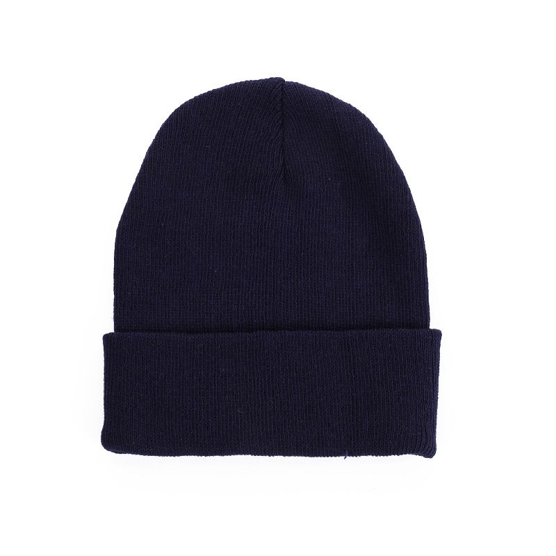 Unisex Knit hat Solid color flat hat Fall/Winter hat Vintage dome warm outdoor pullover hat Cool hat_voghion.com