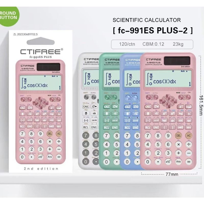 991ESPLUS 2nd Function Calculator Student Science Calculator 417 Function Matrix Complex_voghion.com