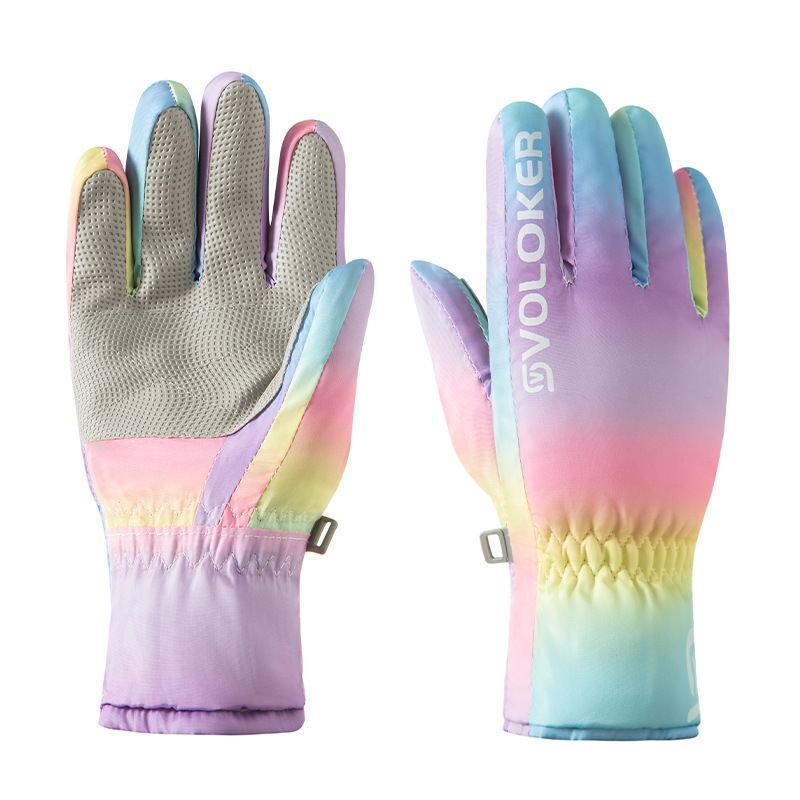 Unisex Children's ski Warm children's gloves cycg_voghion.com