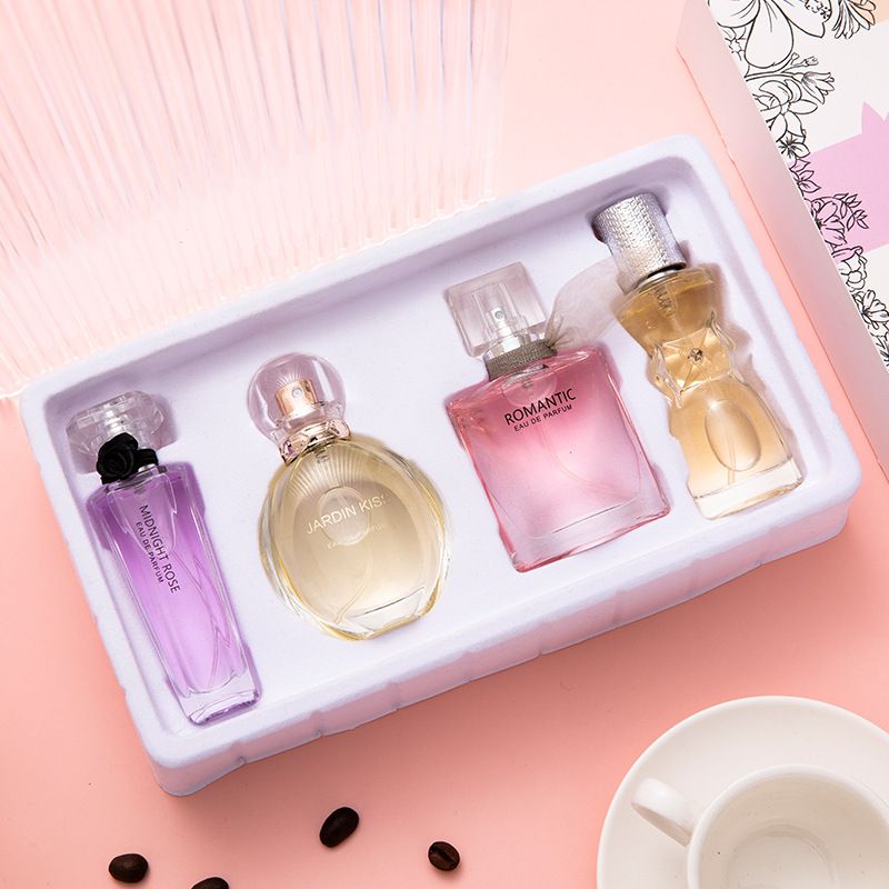 New Perfume Flower Tale of Things Women's Perfume Four Piece Set Premium Gift Box Girls' Fragrance Fresh and Natural_voghion.com