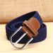 Unisex 39 color elastic woven elastic belt men's and women's belt canvas belt_voghion.com