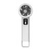 199-Speed Digital Display USB Fan - Foldable & Desktop Turbo Fan With Strong Wind, Portable & Stylish For Office & Travel_voghion.com