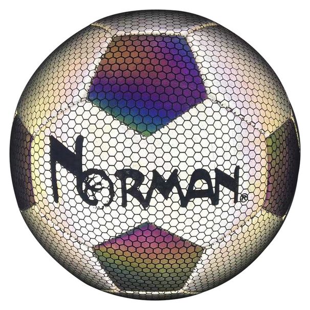 Maschinengenähte Fußbälle – Größe 5 und 4 mit reflektierenden/leuchtenden Eigenschaften für Schultraining und Spiele_voghion.com