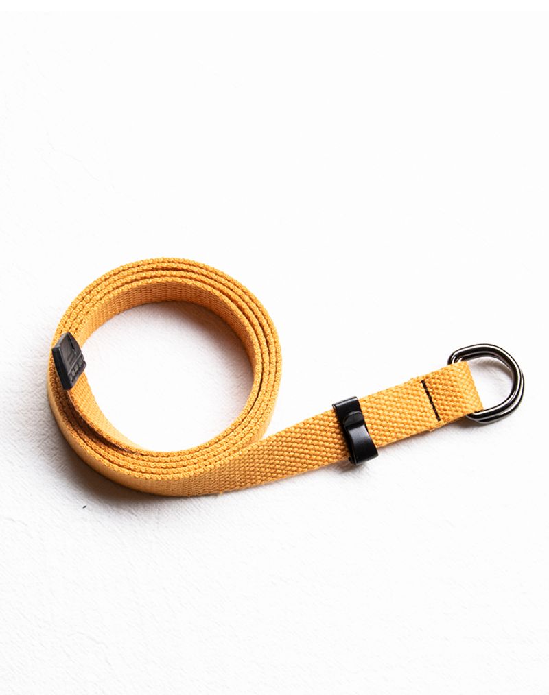 Hip Hop 2cm Thin And Narrow Belt Women's Fabric Double Ring Buckle_voghion.com