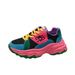Platform Dad For Women 2023 Spring And Autumn New Color-Block Large Size Student Sports Casual Single Women's Shoes_voghion.com