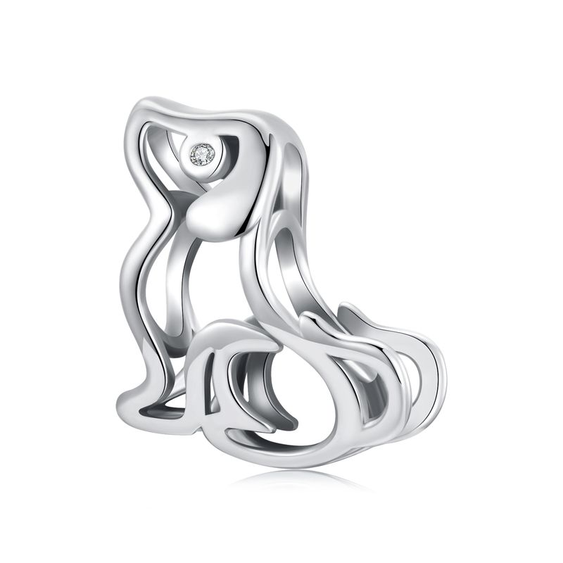 Hunde-Charm, Sterling-Silber 925, SCC2952_voghion.com