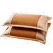 Cooling Ice Silk Vine Core Cover Summer Cool Single Bamboo Pillowcase Adult Pillow Towel Mat Pair_voghion.com
