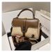 Wholesale Women's Bag Europe And The United States Retro Portable Diagonal bag letter printing shoulder bag all-match temperament small square bag_voghion.com