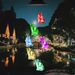Solar Wind Chime Lights Outdoor Decoration - 6 LED Color Changing Cat Shape Garden Ornament For Christmas & Festivals_voghion.com