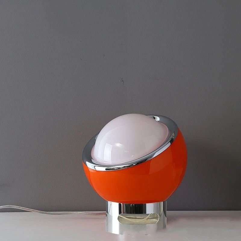 Bauhaus Planet Table Lamp - Modern LED Night Light For Bedroom, Restaurant & Hotel Decor, Adjustable Brightness, USB Rechargeable_voghion.com