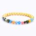 2PCS New Colorful 14K Copper Bracelet With True Gold Plating And Color Preservation_voghion.com