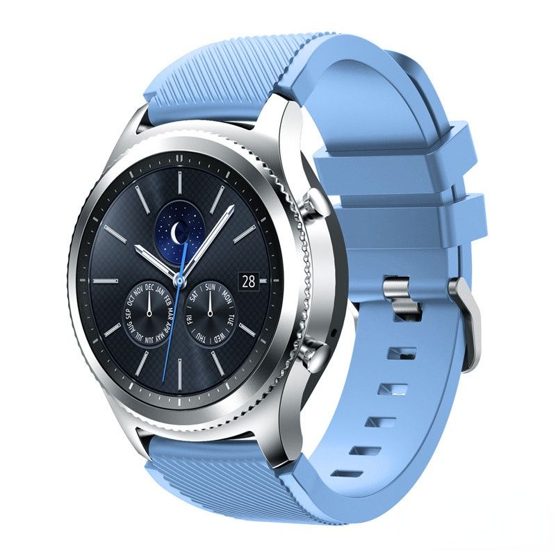 22mm Silicone Strap For Samsung Galaxy Watch 3 45mm/Huawei Watch 3/GT2 Soft Sport Bracelet Wristband For Amazfit GTR 47mm Correa_voghion.com