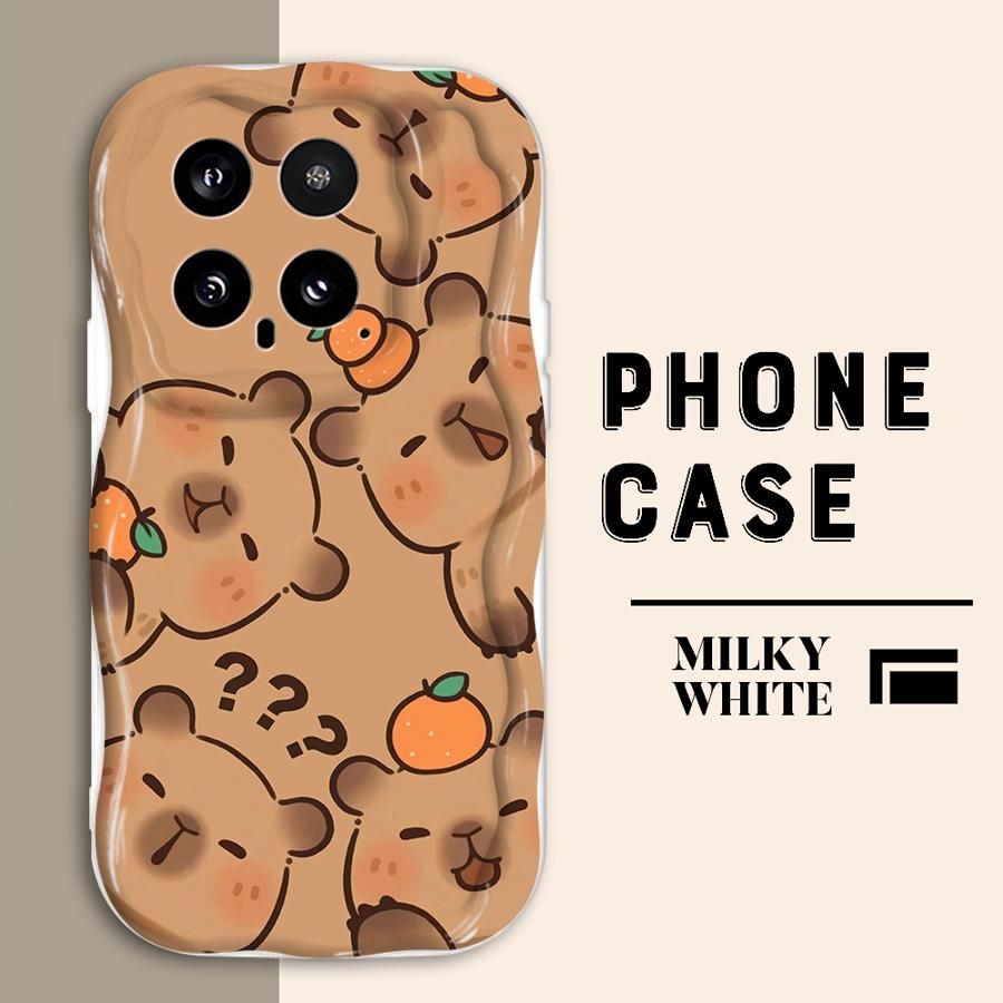 Capybara Cute Phone Case for Xiaomi Mi 11 12 Lite 12T 12T Pro X3 NFC X3 X3 Pro X5 5G Silicone Cover_voghion.com