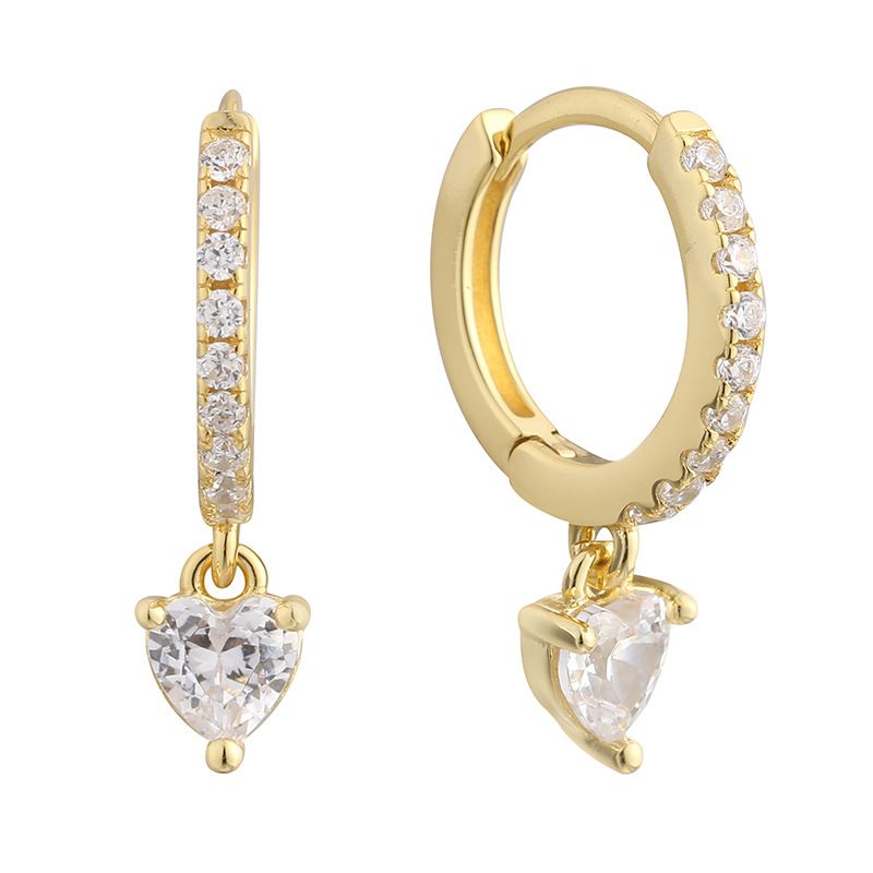 Boucles d'oreilles rétro géométriques pour femmes, pendentif carré, boucles d'oreilles en zircon et diamant pour femmes, longues boucles d'oreilles pendantes en cercle creux_voghion.com